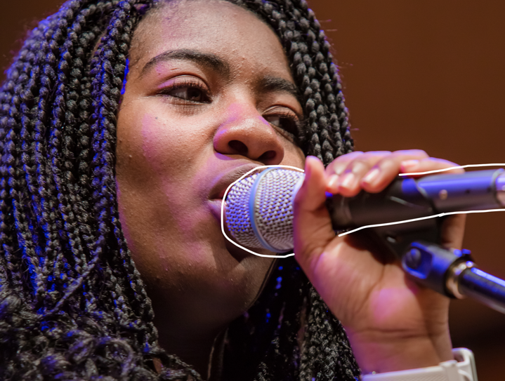 A female Lynx  Camp  attendee  performs  during  sessions  in  2018.  (Photo  by  Robert  King  Photography)